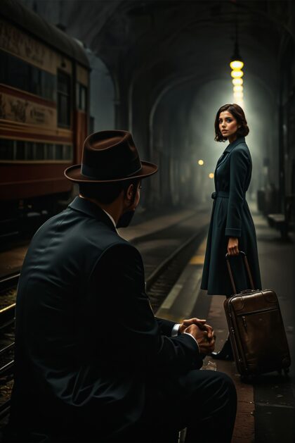 Departure in Amber Light