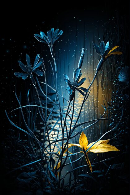 Bloom of the Sapphire Frost