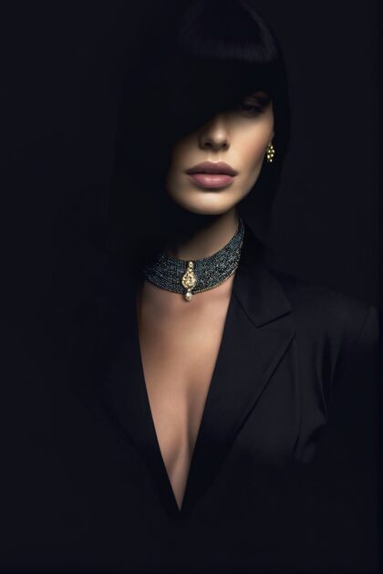 Elegance Behind the Veil