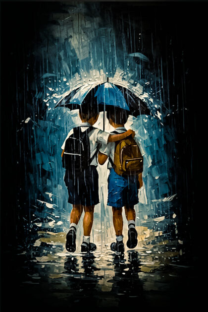 Shelter in the Silver Rain.