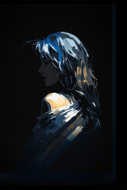 Echoes in Blue and Flame