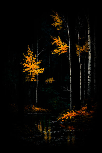 Luminance of the Silver Grove