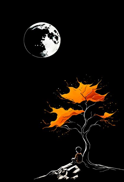 Where the Moon and Me Converse